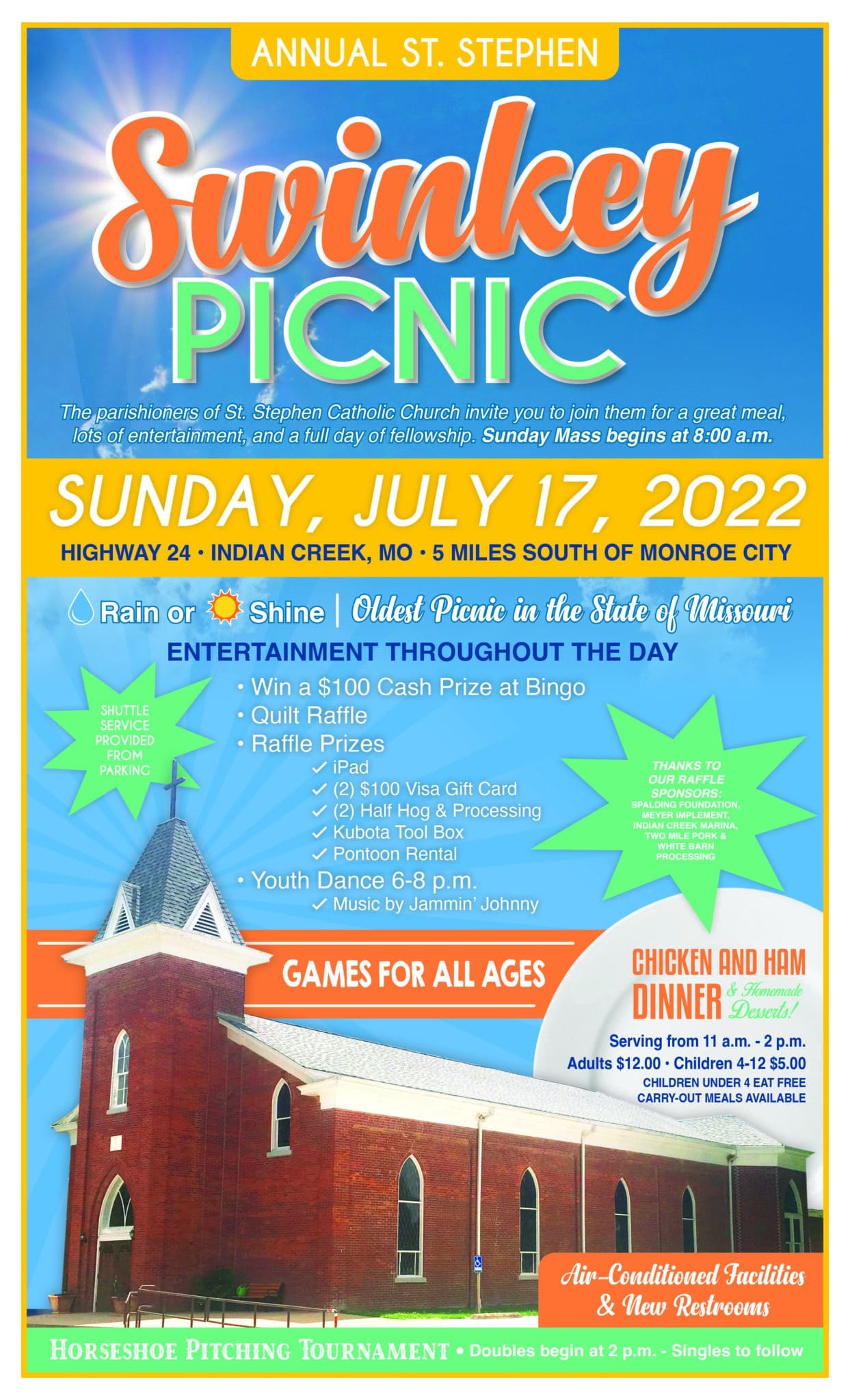 Swinkey Picnic Flyer 2022